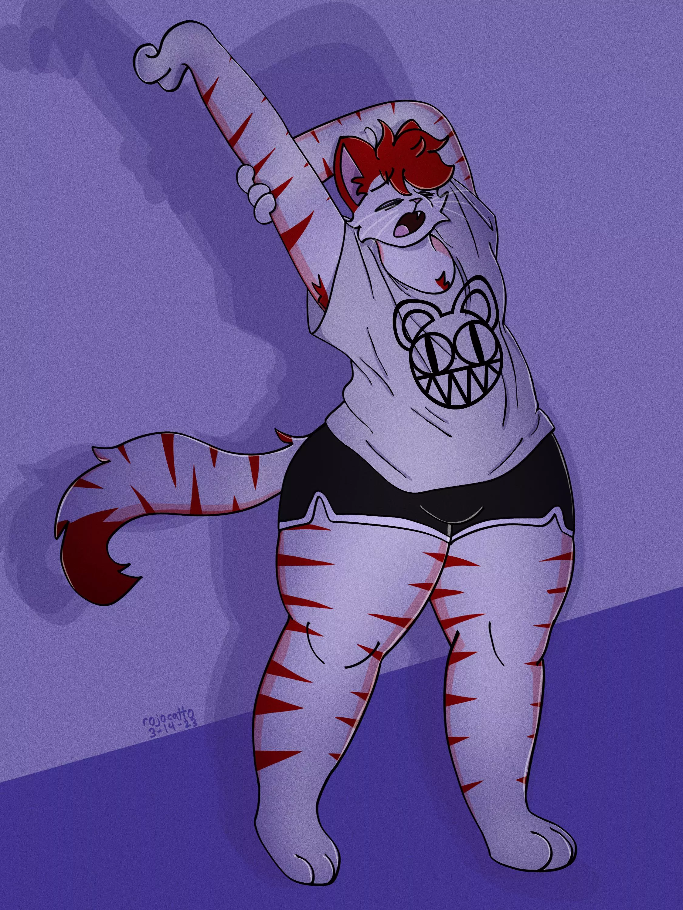 eepy (my art) posted by RojoCatto