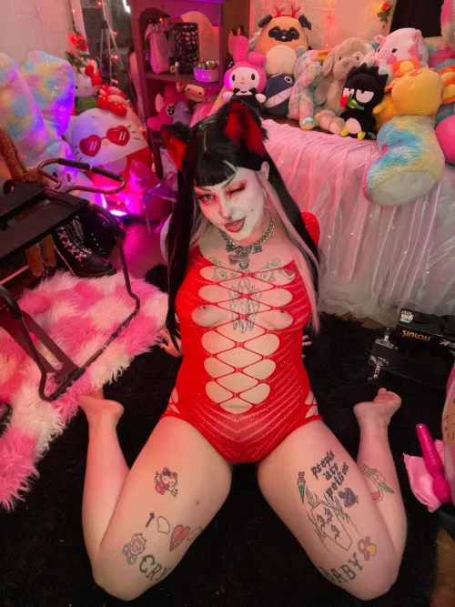 Feeling playful by peachylilgirll