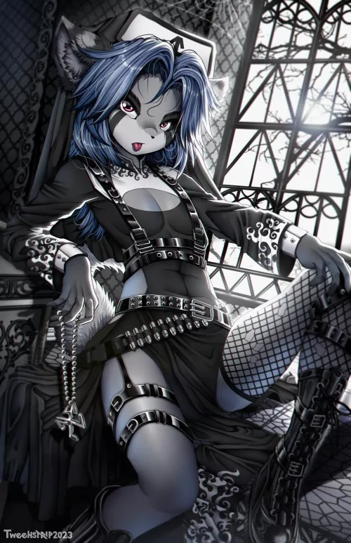 Femboy nun [M] (Tweenstrip)  by Proud_Situation_2688