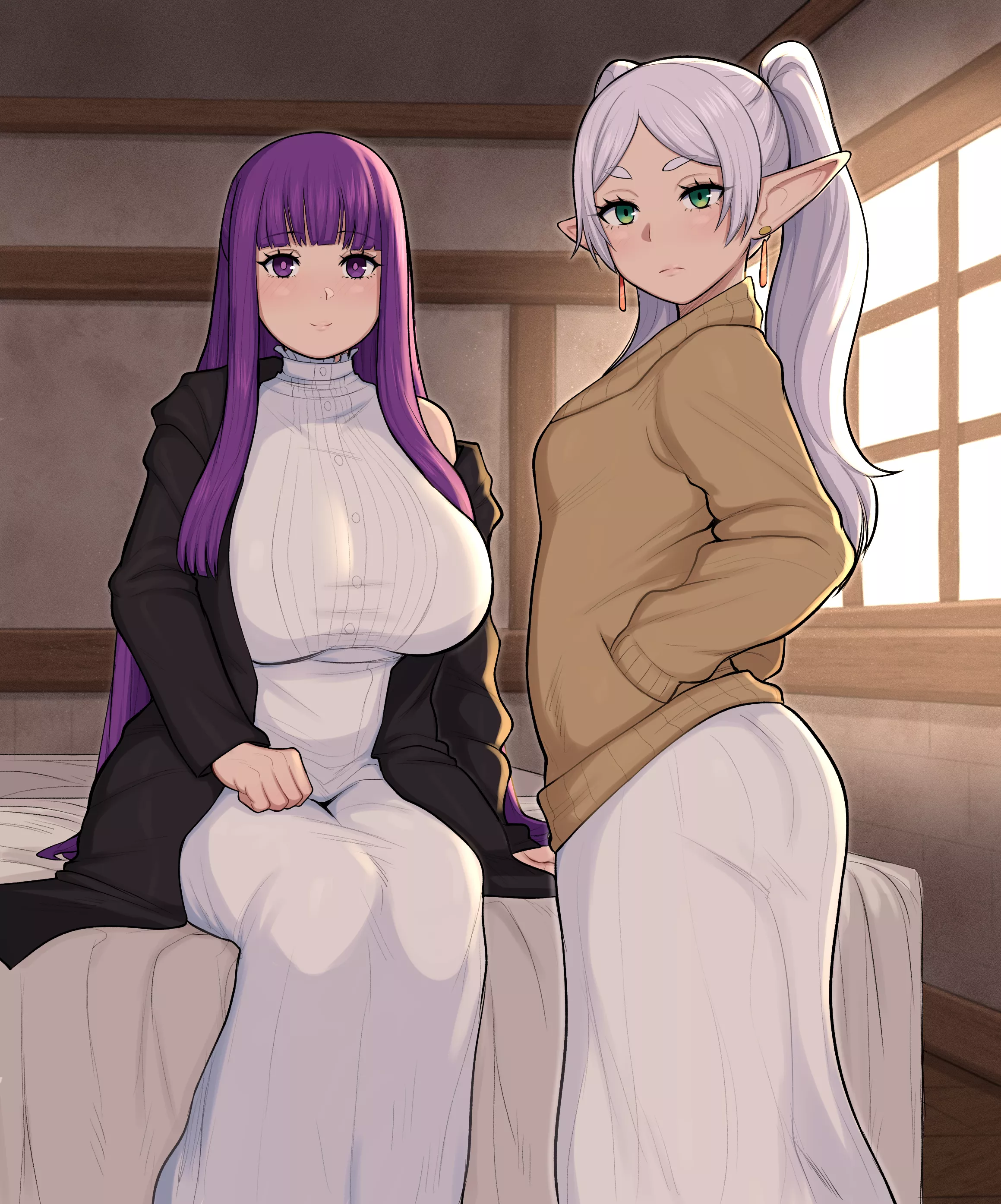 Frieren and Fern posted by KEKW2543