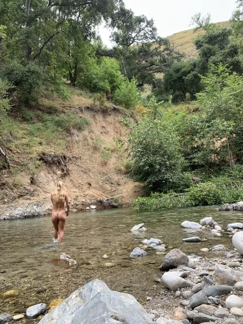Going to the river is always more fun naked by Brooke-Youngg