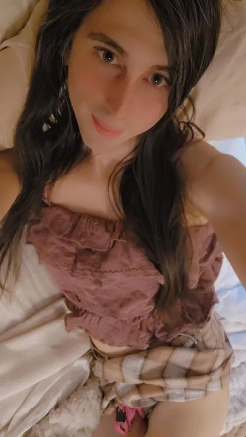 How long should I stay in chasity? Every vote counts as a day =) by SissyRachelPorter