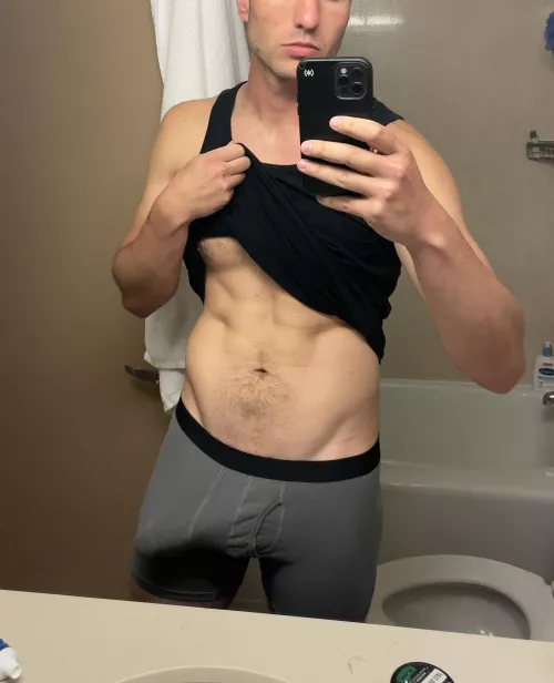 I answer the door like this wyd? by Porn_Aesthetics