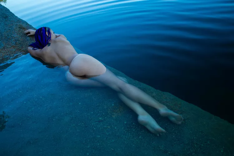 I like to swim at a nude beach by notskidster