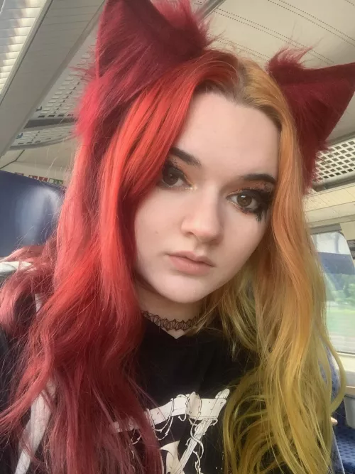 I love wearing my cat ears out in public 😻 by Big_Willy_69