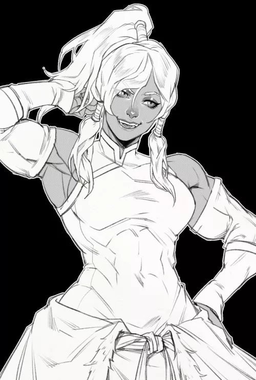 Korra [@AZ_Ciam] by TheTMoneyMan