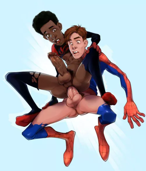 Miles and Peter (don't know the artist)  by Appropriate-You-5015