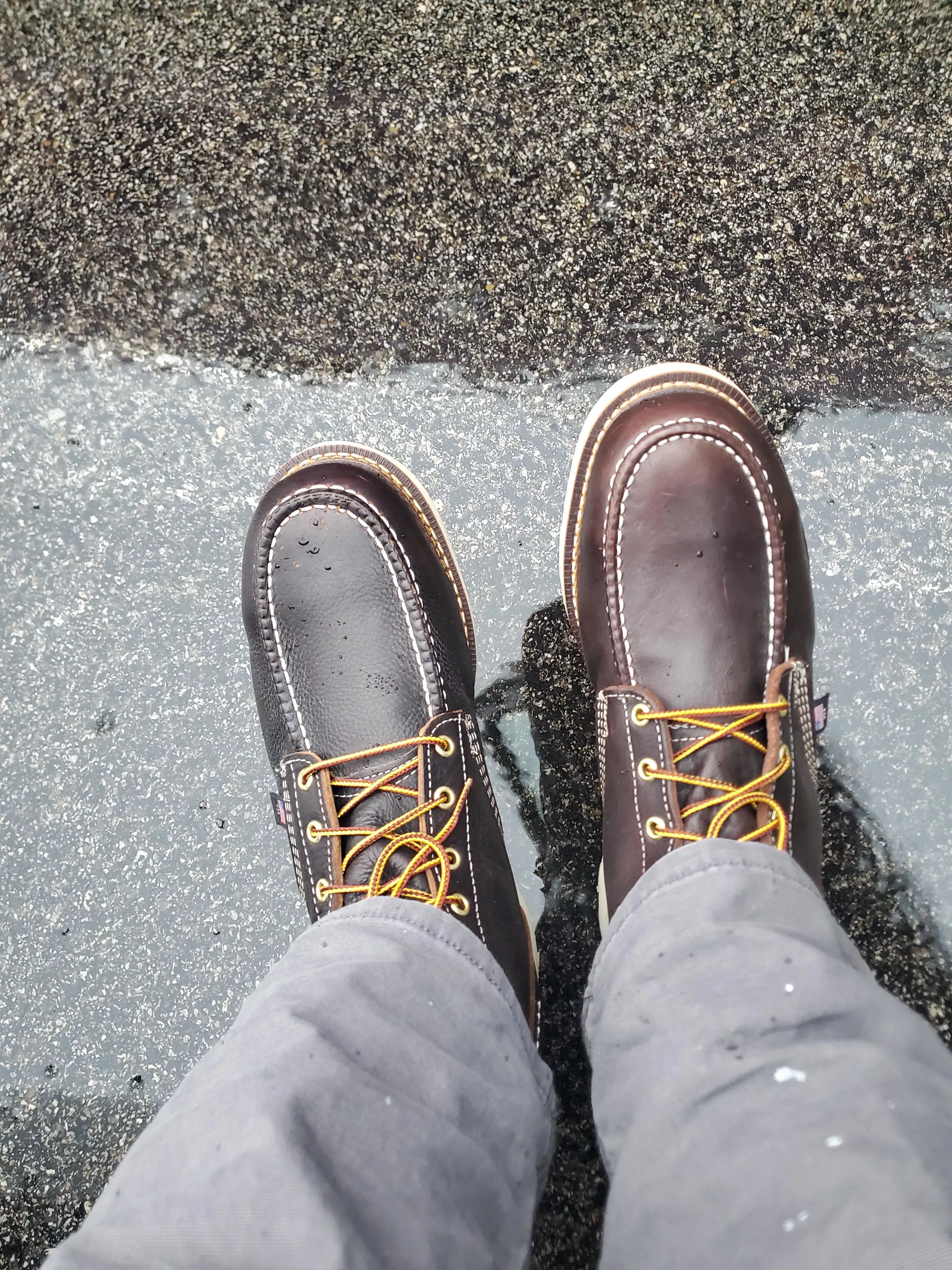 Mis match thorogoods posted by Acrobatic_Ice69