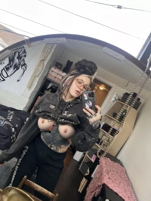 My boobs always get excited when its time to undress by sarahmoonsuicide