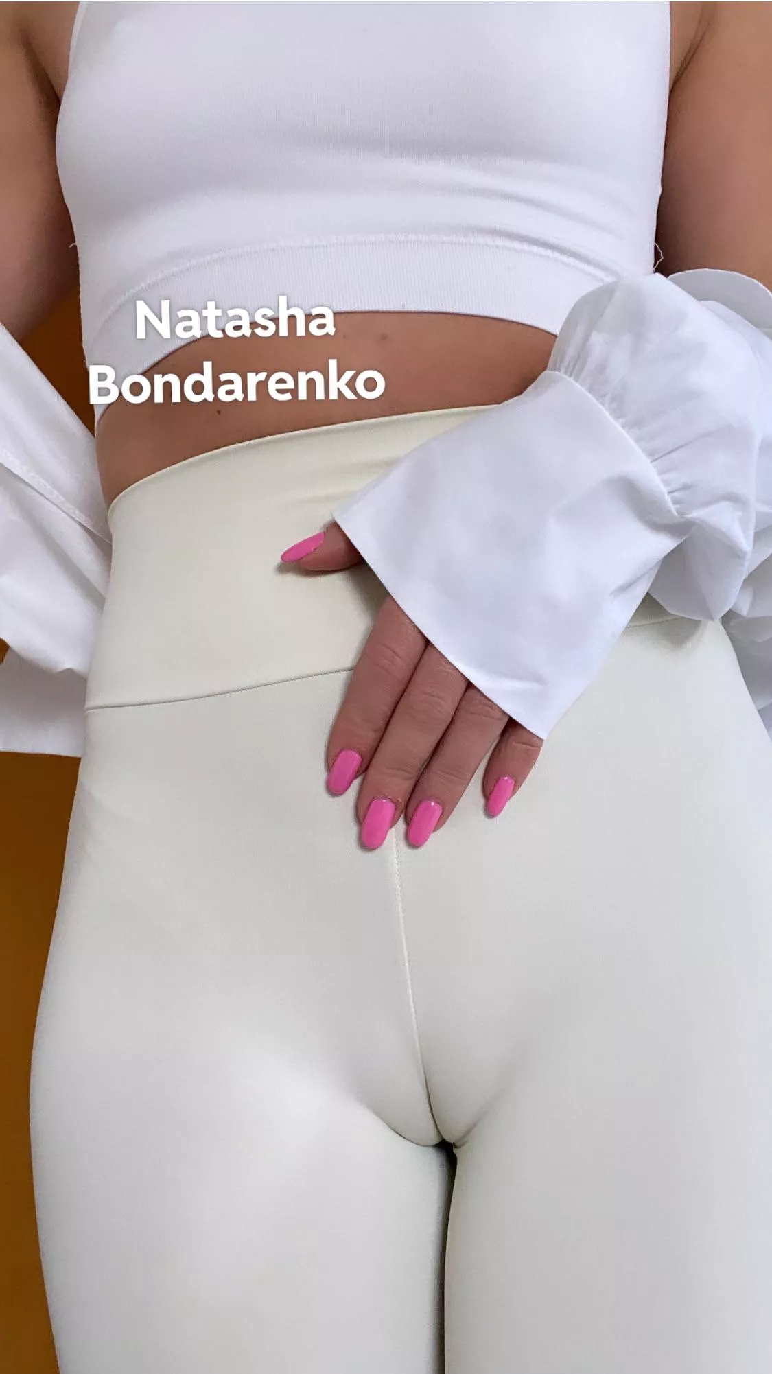 My front view in white posted by NatyBond_OF