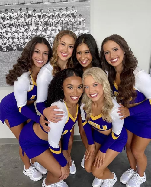 Pick your cheerleader [6] Top row is 1-4 and bottom is 5-6 by OutrageousItem1922