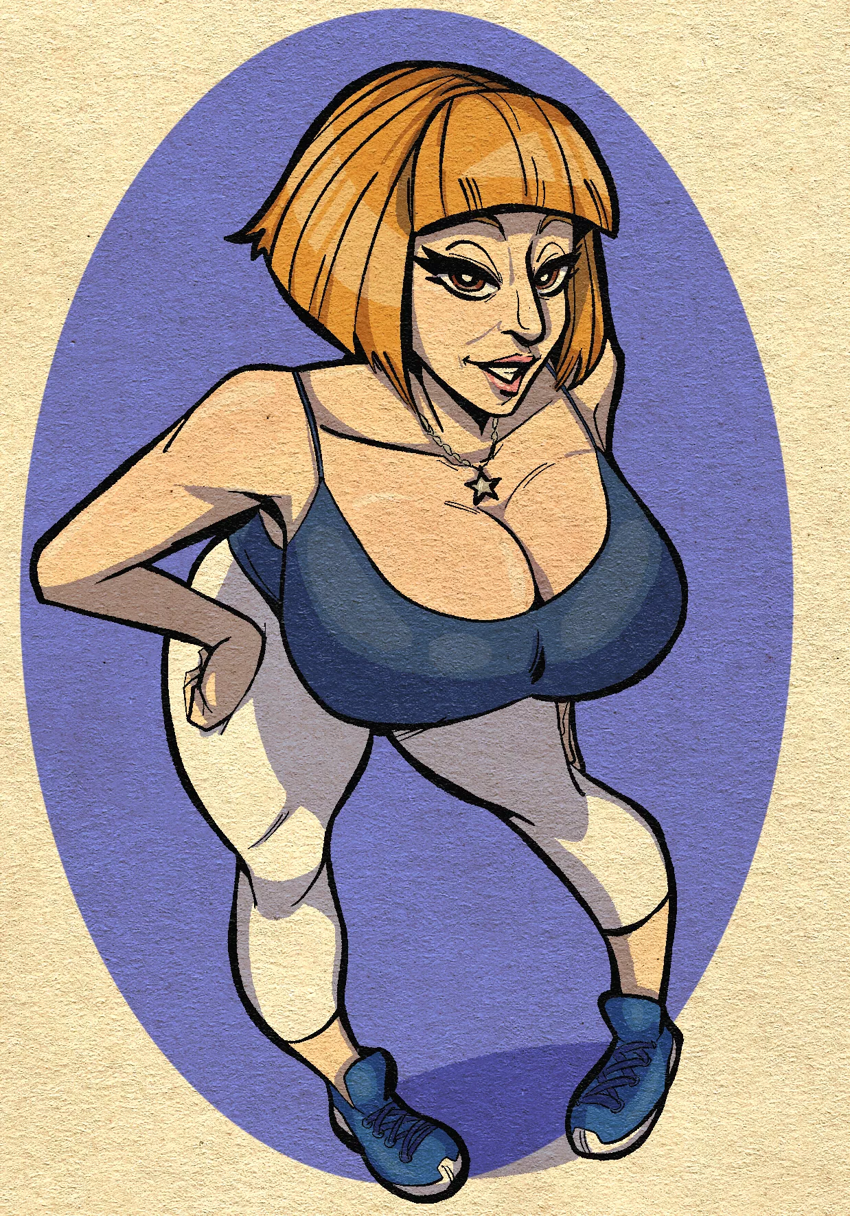 Sara Jay ready for a workout posted by eh_101