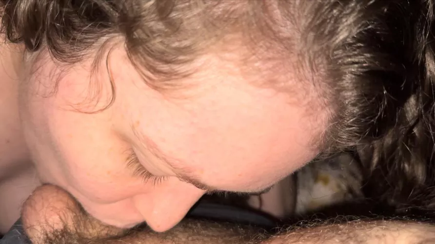 Should I also try to fit his balls in my mouth? by WellySlut