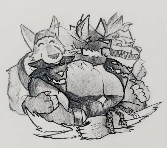 Shoulder buds... (art by me) by blueBEARY_uwu