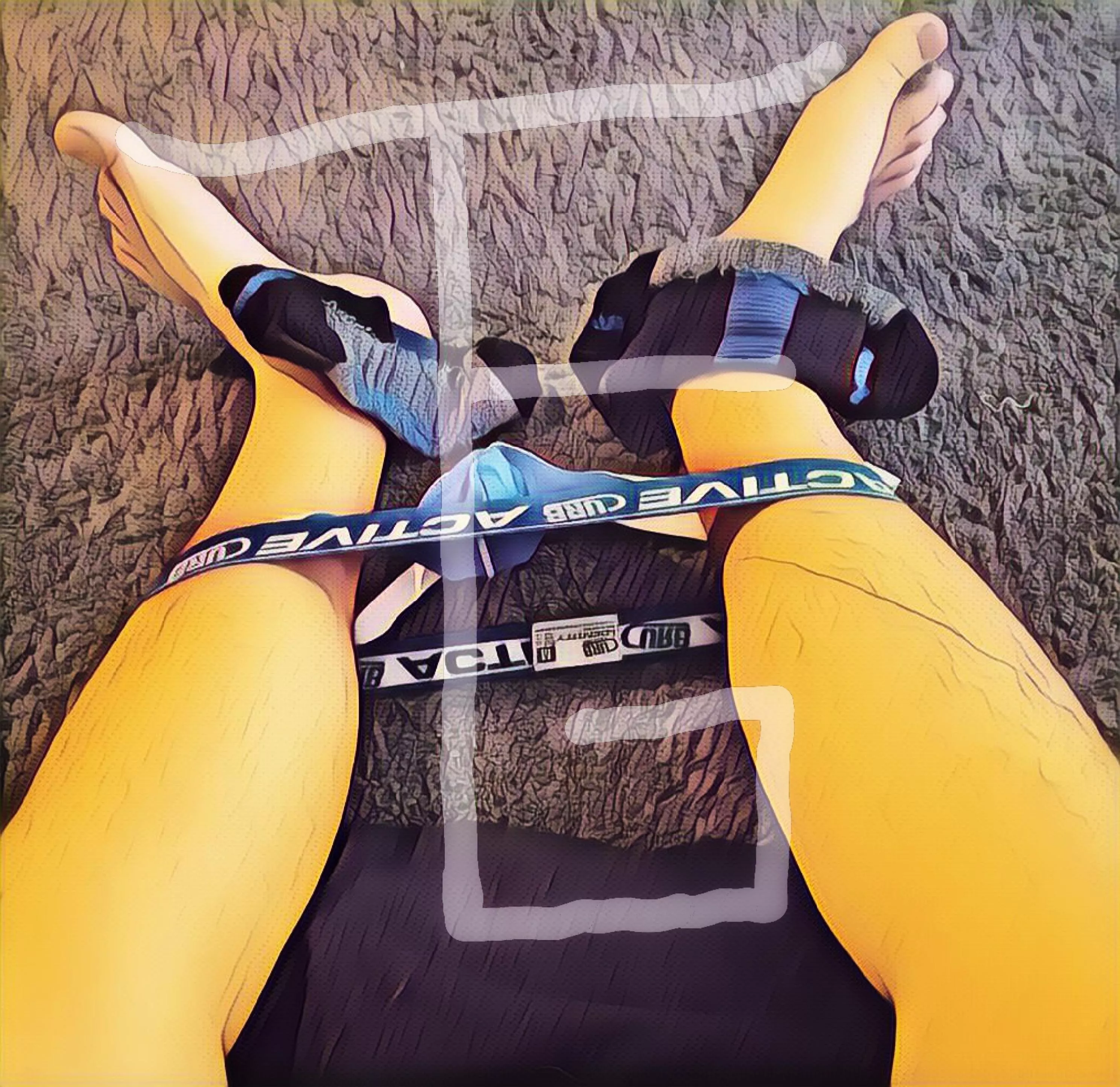 Sweaty jock posted by TexasGymFeet