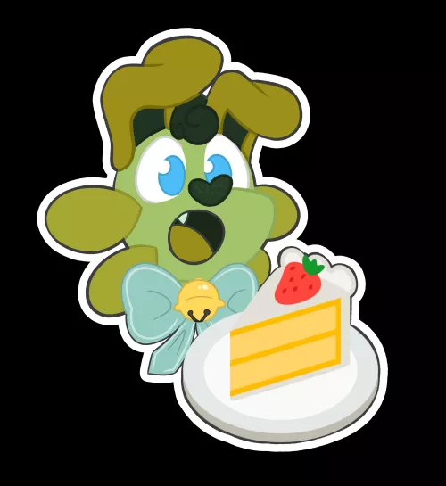 That's not because its my cake day, that y'all can't take a bite ! by CheapGriffy