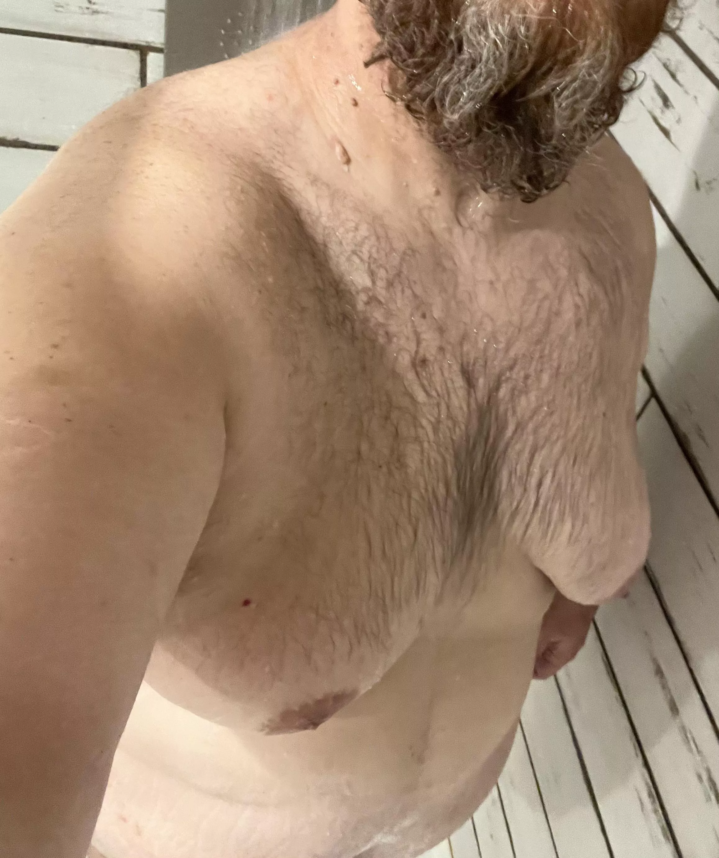 Wash my back?? 😈 posted by AgileBall9087