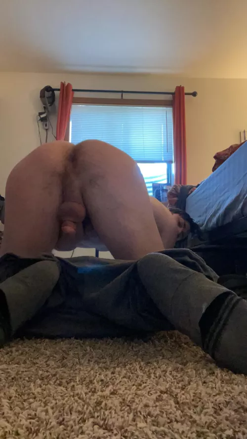 You see me wiggling my ass at you in the shower. What do you do? by Defiant-Appearance22