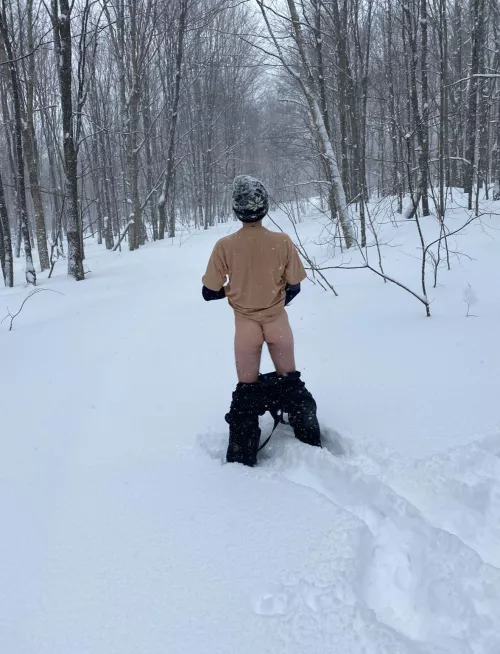 Anyone else enjoy some trails this winter? by plainwhitedoor