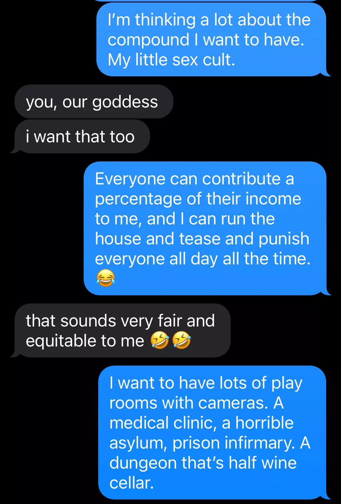 Anyone want to join my cult? 😃 posted by SheilaStryker