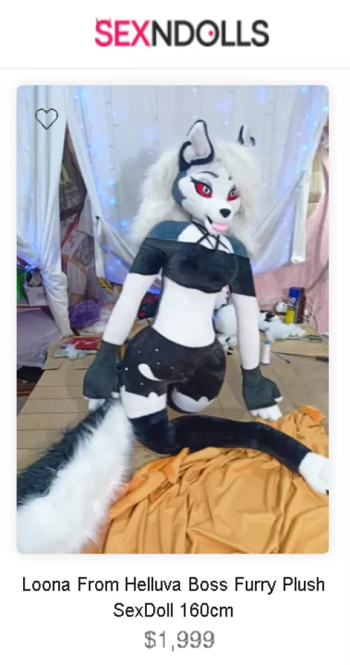 Beware scam sites like SexnDolls.com!!! This Loona doll by Kinky Plush isn't even available yet, but they claim to be selling it now (With stolen photos) for 3x what they actually retail for. by xtheinvisiblehandx