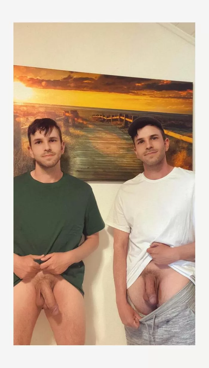 Brothers comparinb dicks. Whose is bigger? posted by Alternative_Sand_671