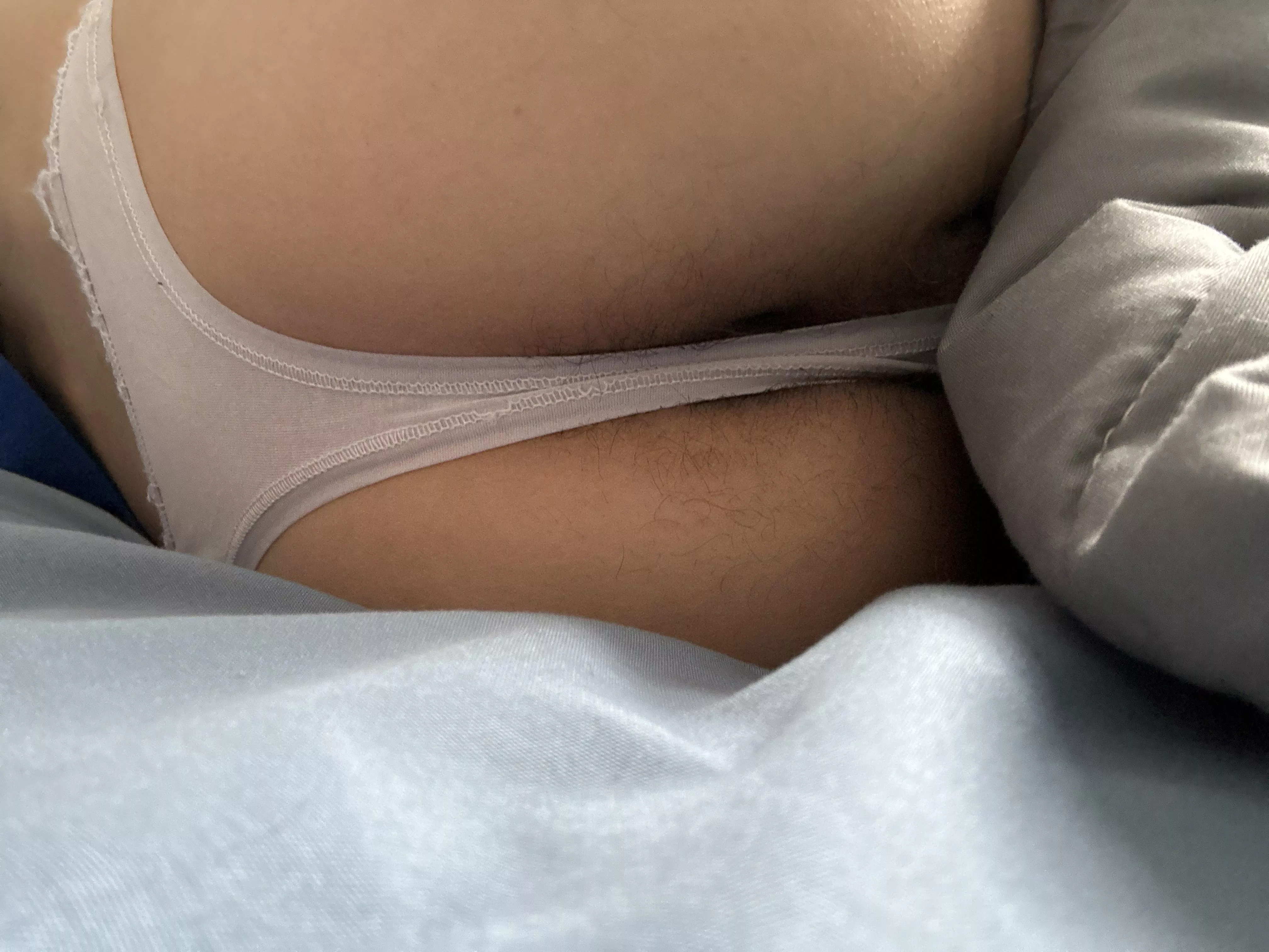 Cotton thong posted by Green-Yard-5787