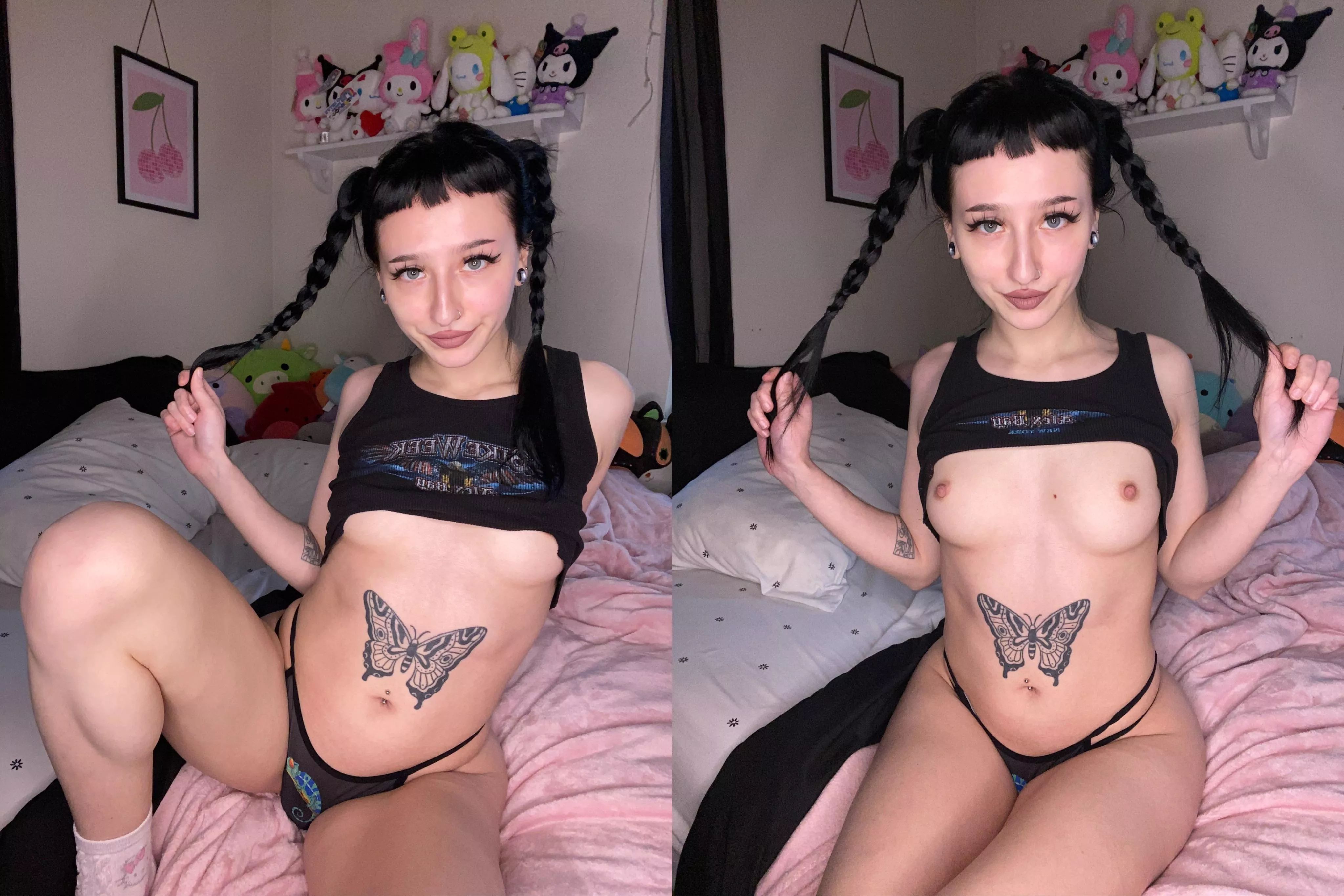 Did someone ask for a little titty goth gf posted by dixiechix2studioalb