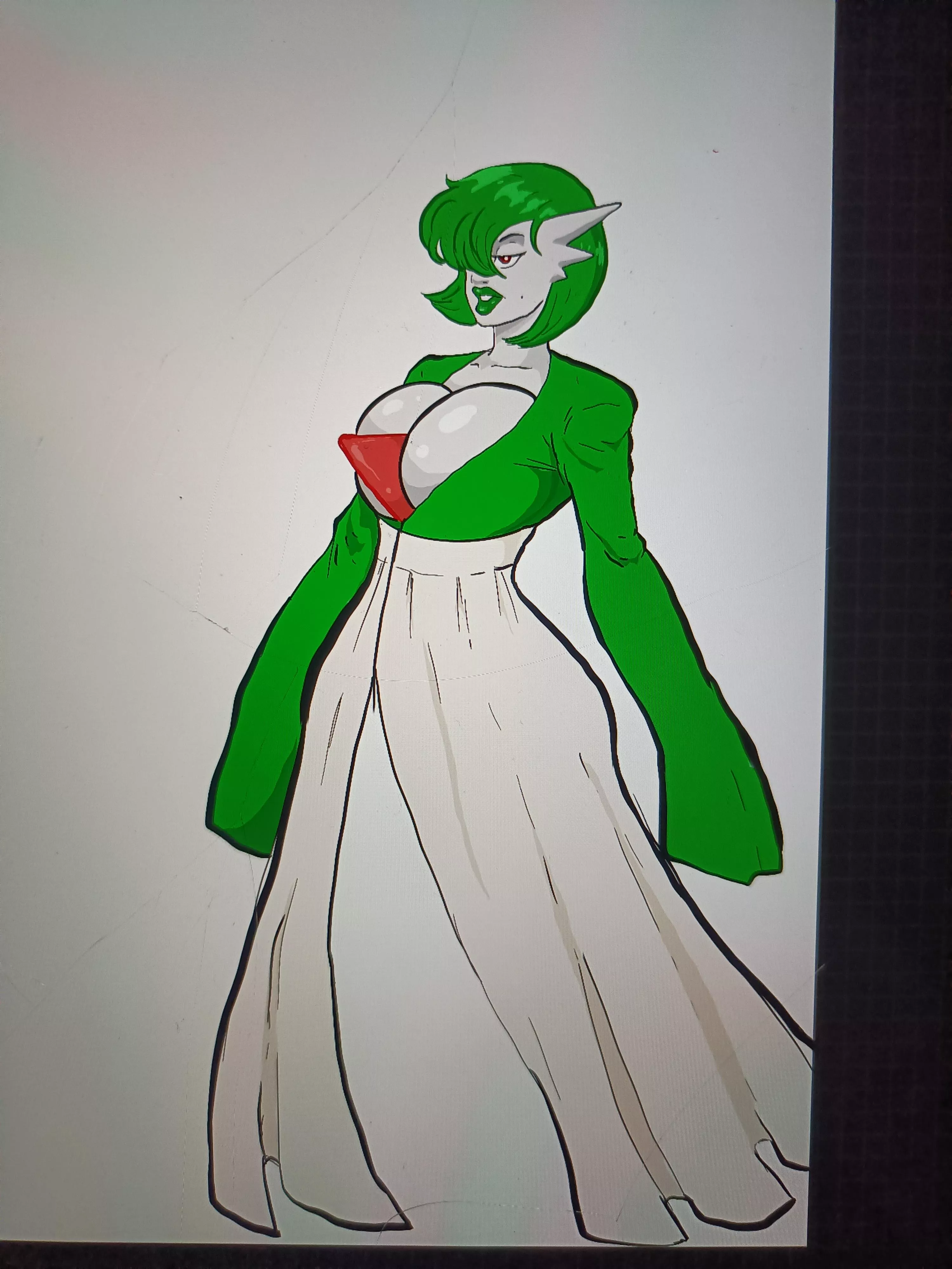 Digital doodle art by me 😶 posted by TAIKOHEN