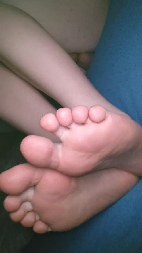 Even I find my own feet yummy looking  by transkittenprincess