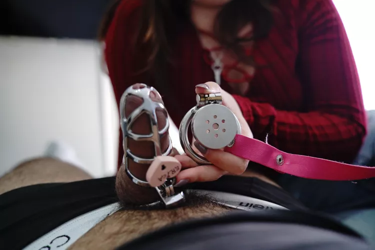 Every time I show the flat cage, you get a hard. What does that mean? That you get excited about going back to it? Or do you get a hard so you don't go back to it? You will come back, whether you want to or not is my decision [domme] by EricaFemdom