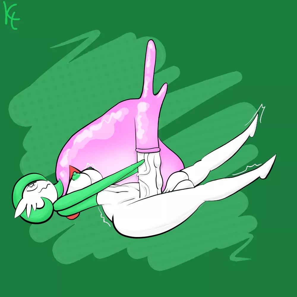 Gardevoir entertaining herself (by me) posted by Dry_Willingness329