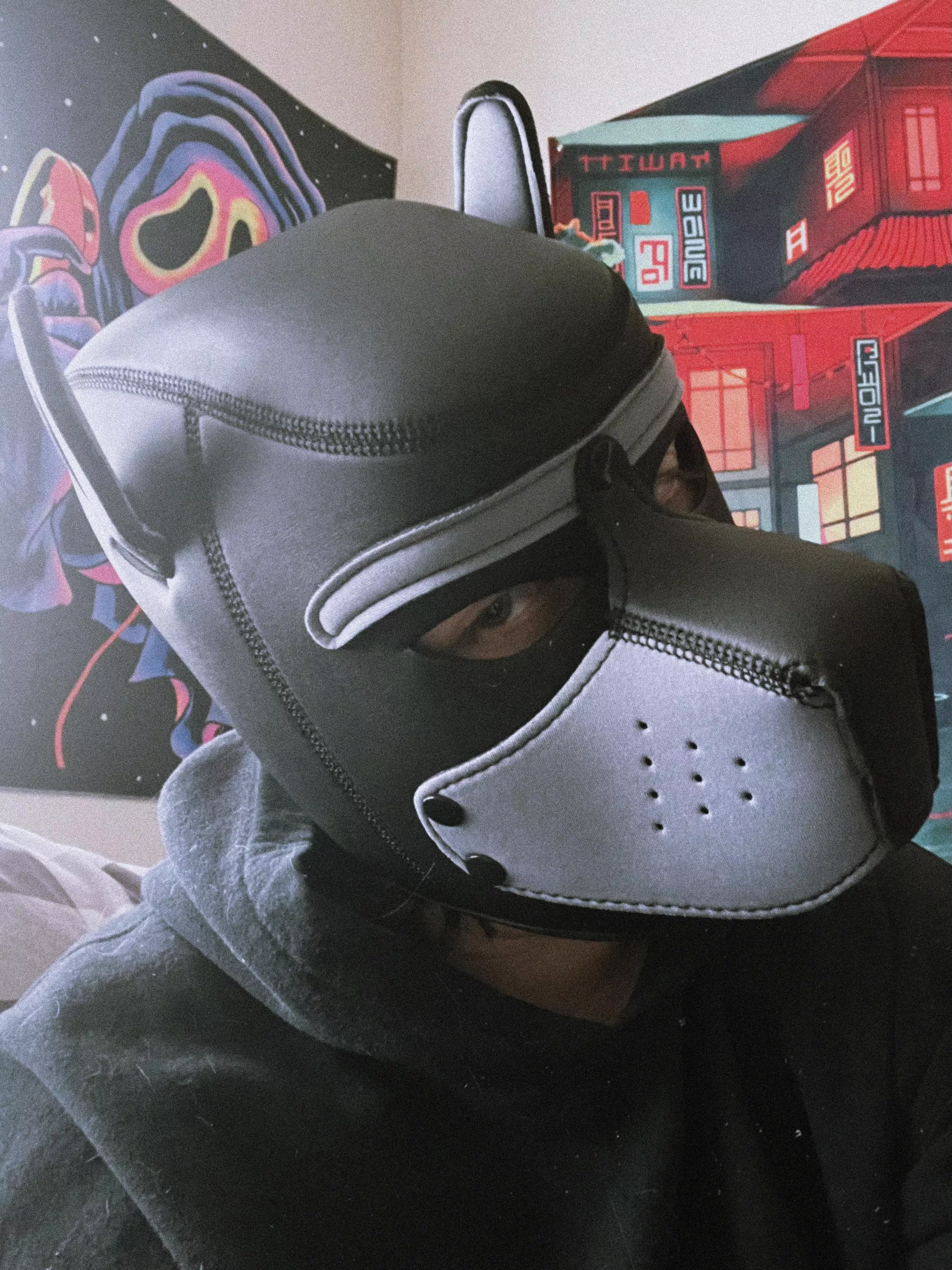 hi pups! new mask just came in :) posted by cub-slag
