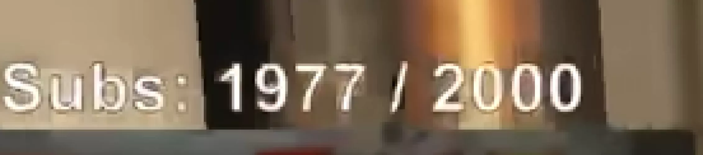 how to get a simple text subcount like this? by willlawless