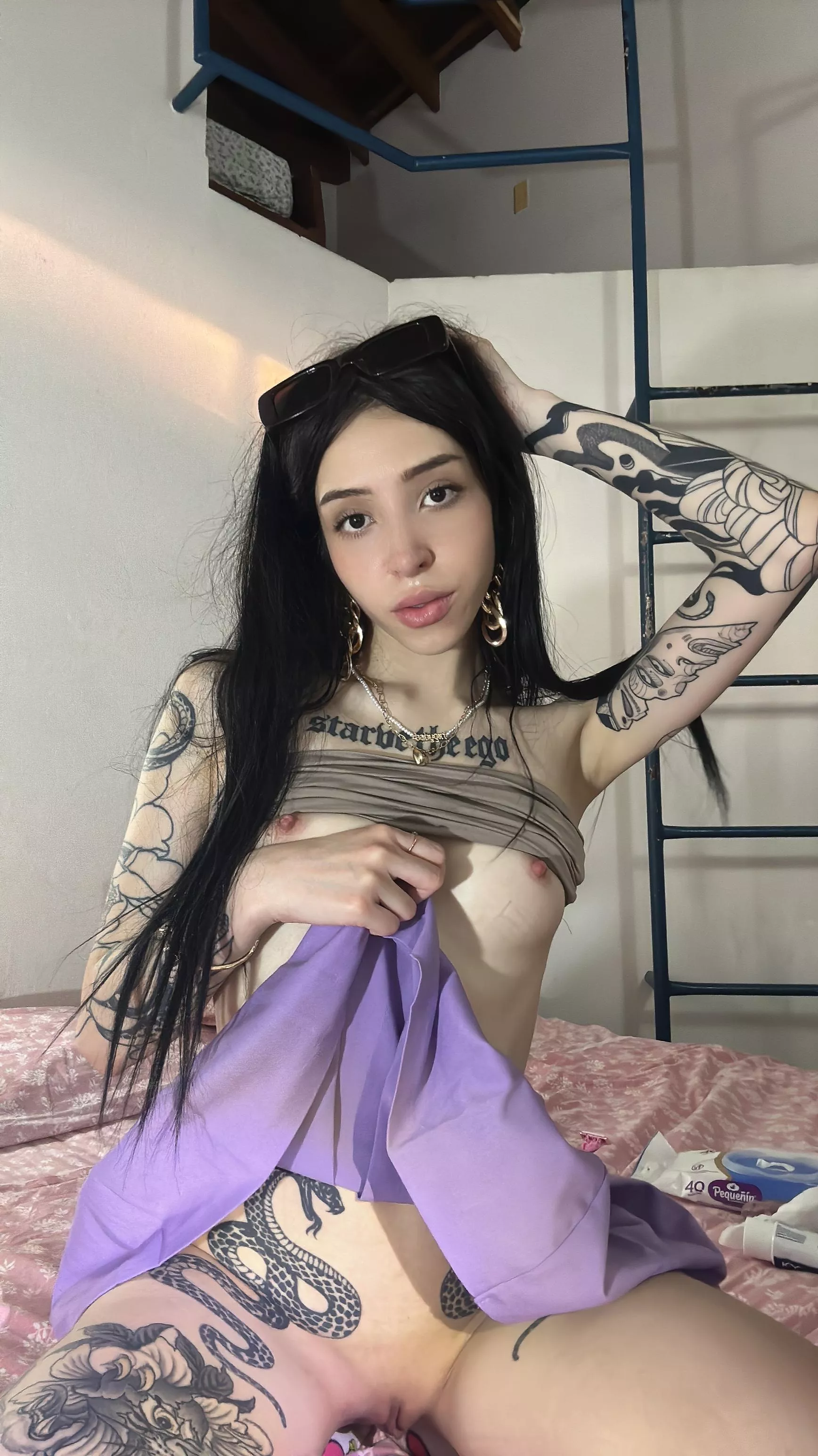 I never wear panties under my skirt. And that's a secret I hope you'll keep posted by Lilly_IR