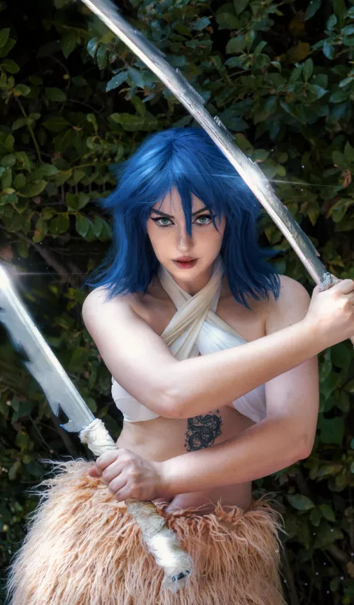 Inosuke Cosplay from Demon Slayer by EvieEstenzia1