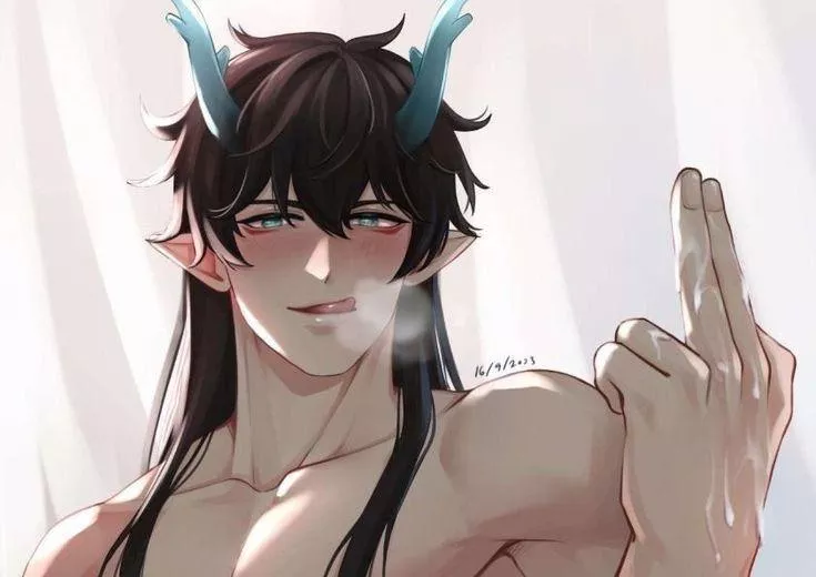 Is self-cest weird to like or be into? (Also, here’s a hot dragon man.) posted by DesperateSquirrel410