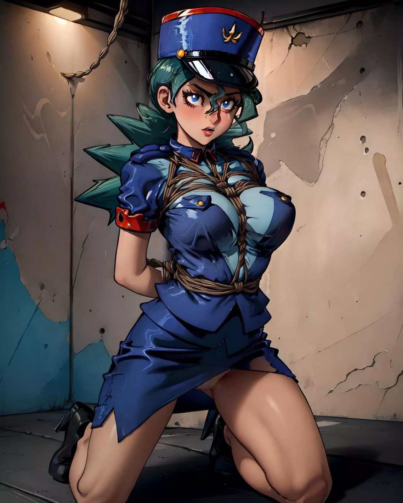 Jenny is a little tied up posted by -_-Midori-_-