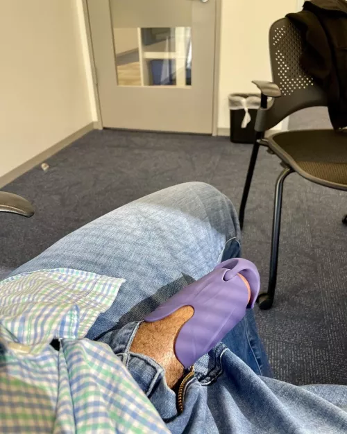 Just bought a new toy on my way to the office by FunLingonberry6589