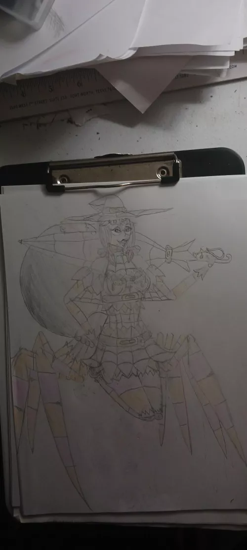 Made some changes to a recent drawing  by sandtrap175