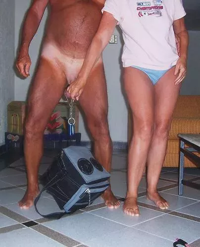 mistress has balls pulling her cooler posted by jpbwp1