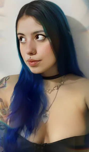 My hair might not be natural, but my whole body is :) posted by Thumperkat