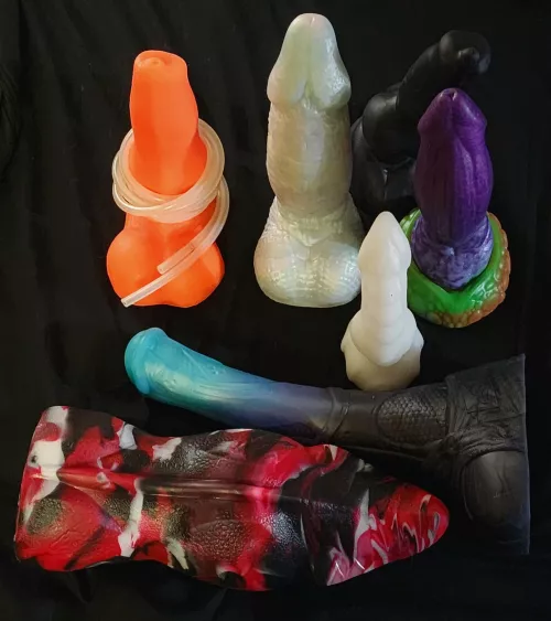 My toy box! Slowly growning plan to get more in the future by CumLover4Ever