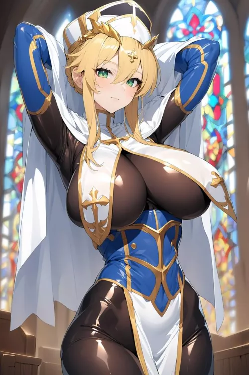 Priestess Larturia [Fate/GO] by CheetahSperm18