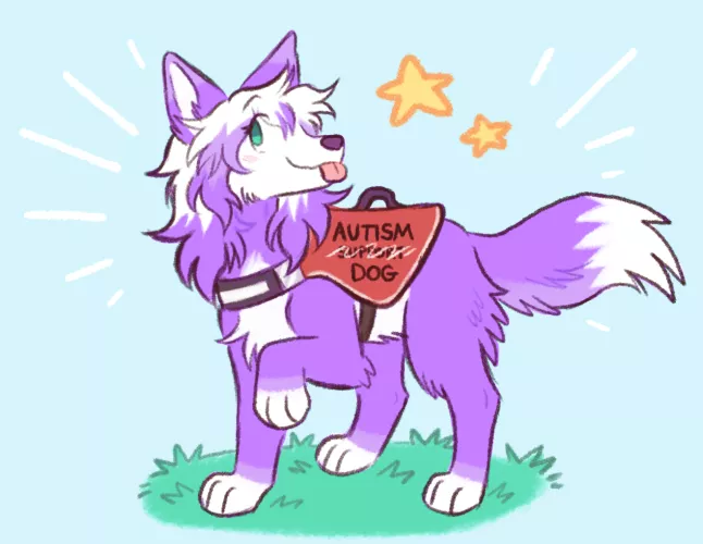 She didn't finish dog school 🐾 (art by harborsorts) by smiba