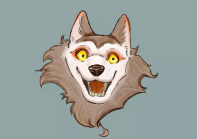 silly headshot posted by Puffiartz