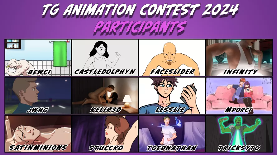 Surody's TG Animation Contest 2024 Participants (Promo) by Surody
