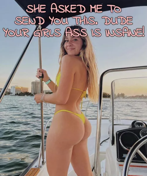 Thanks for letting me go on the boat today! by maybebibbitt