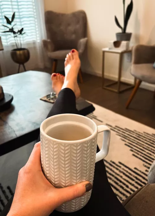 The perfect way to start the day by MrCandBunny