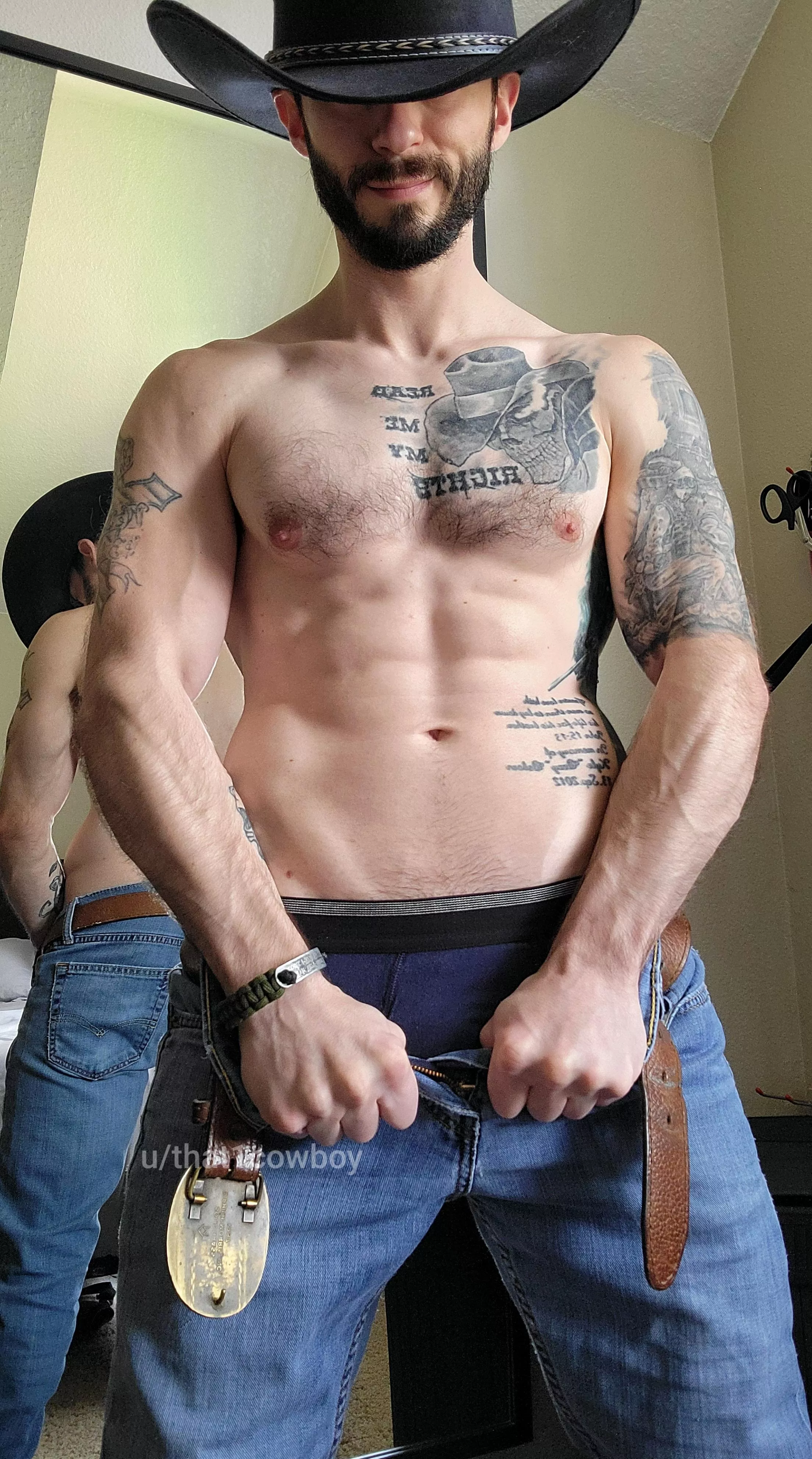 There's a snake in my boot? Or reach for the sky? 🤔 posted by that1cowboy